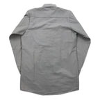 RED KAP Work Shirt, S, Grey, Polyester, Cotton, Front Pocket, Made in Honduras
