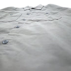 RED KAP Work Shirt, S, Grey, Polyester, Cotton, Front Pocket, Made in Honduras