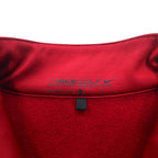 NIKE GOLF ハーフジップ トラックジャケット ジャージ L レッド 1/4 Zip Therma-Fit Pullover Fleece Jacket 381259-651