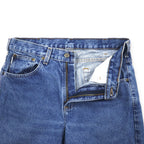 Carhartt Denim Pants Traditional Fit L Indigo Blue Cotton B180 DST Made in Mexico