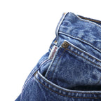 Carhartt Denim Pants Traditional Fit L Indigo Blue Cotton B180 DST Made in Mexico