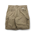 Polo by Ralph Lauren 90s Polo Chino Baggy Short Cargo Pants, Size XL, Beige Cotton, Below the Knee