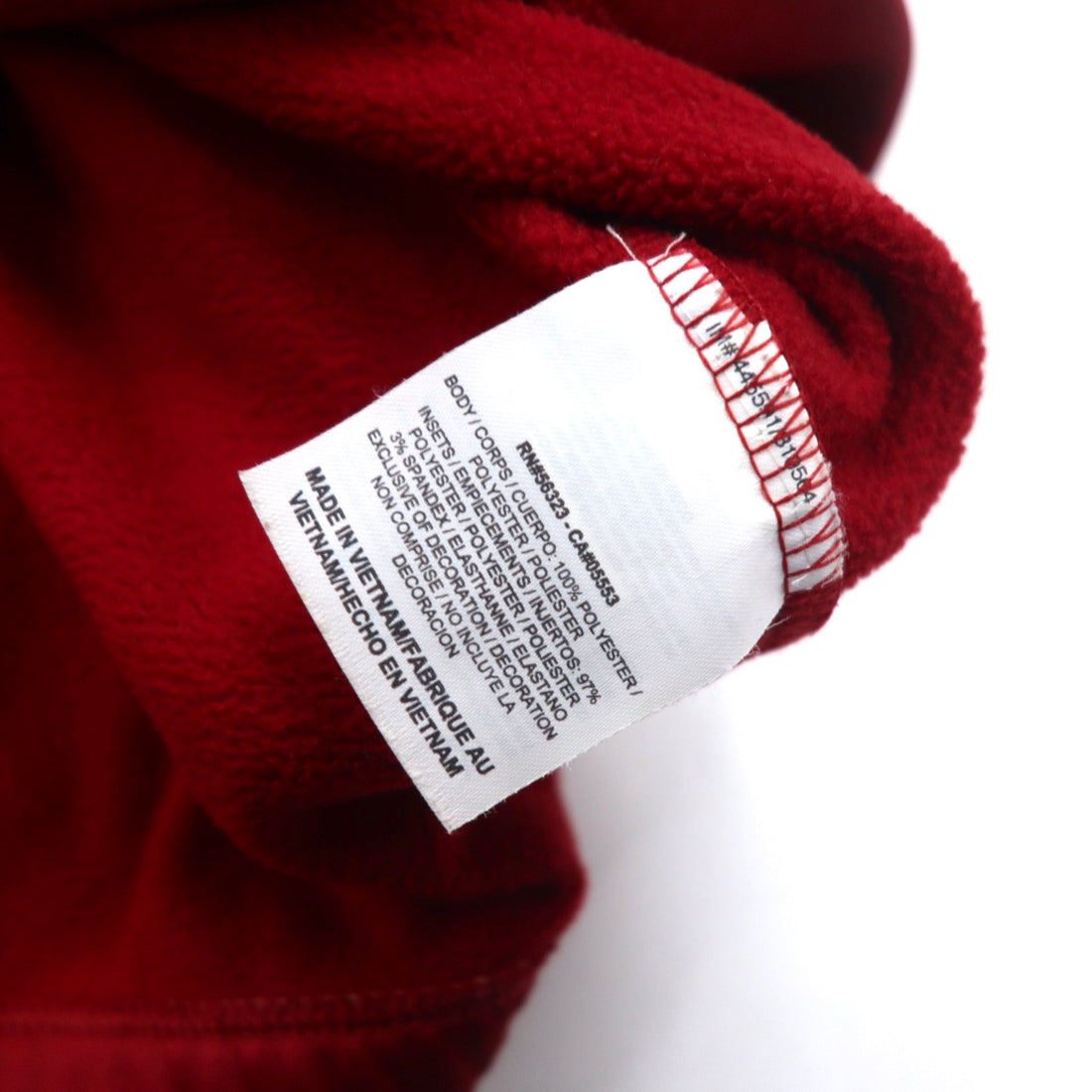 NIKE GOLF ハーフジップ トラックジャケット ジャージ L レッド 1/4 Zip Therma-Fit Pullover Fleece Jacket 381259-651