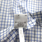 Polo by Ralph Lauren 90s REGENT Dress Shirt L White Blue Check Classic Fit