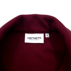 carhartt WIP track jacket jersey S purple polyester side line one point logo embroidery W' Evie Jacket 1026904