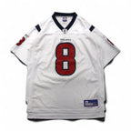 Reebok Game Shirt, Size L, White, Polyester Mesh, Numbering, NFL, TEXANS