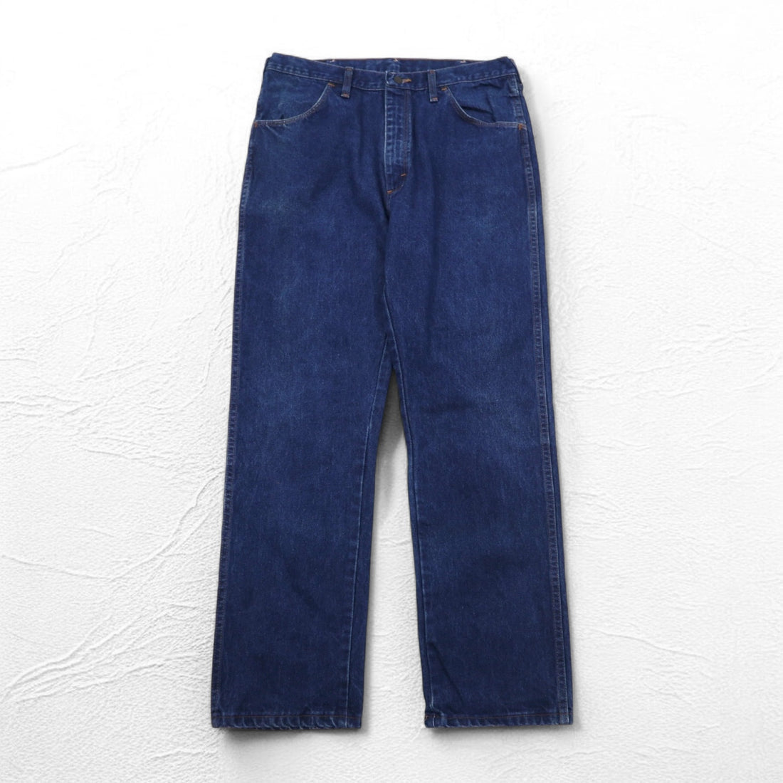 RUSTLER (Wrangler) 90s USA Made Denim Pants L Indigo Blue 87620NV