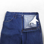 RUSTLER (Wrangler) 90s USA Made Denim Pants L Indigo Blue 87620NV