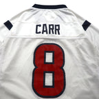 Reebok Game Shirt, Size L, White, Polyester Mesh, Numbering, NFL, TEXANS