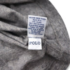 Polo Ralph Lauren ビッグサイズ 長袖Tシャツ ロンT 4XL グレー 胸ポケット スモールポニー刺繡