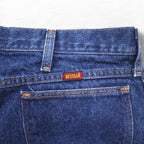 RUSTLER (Wrangler) 90s USA Made Denim Pants L Indigo Blue 87620NV