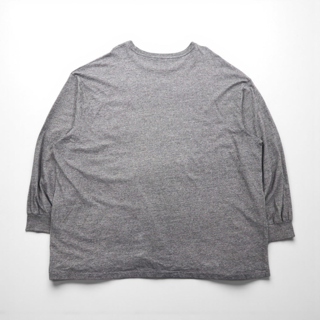 Polo Ralph Lauren ビッグサイズ 長袖Tシャツ ロンT 4XL グレー 胸ポケット スモールポニー刺繡
