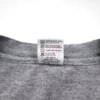 anvil 90s USA Made Single Stitch T-Shirt, XL, Gray, MINESOTA, Double-Sided Animal Print, Wolf