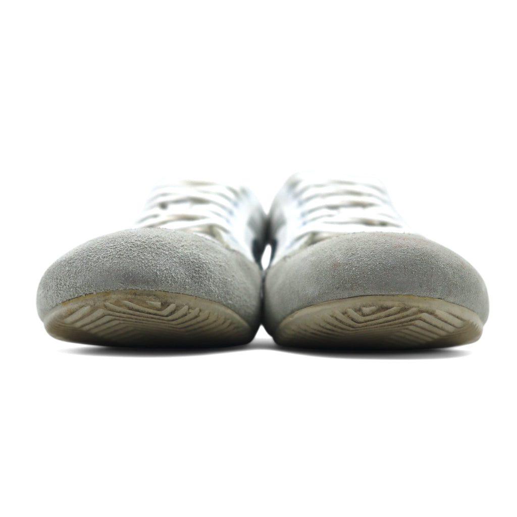 DIOR HOMME Made in Italy German Trainer Sneakers 24.5cm White Leather Hedi Slimane 07AW Eddie Period