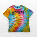 MV SPORT Tie-dye College T-shirt, XL, Multicolor, Cotton, Made in Pakistan