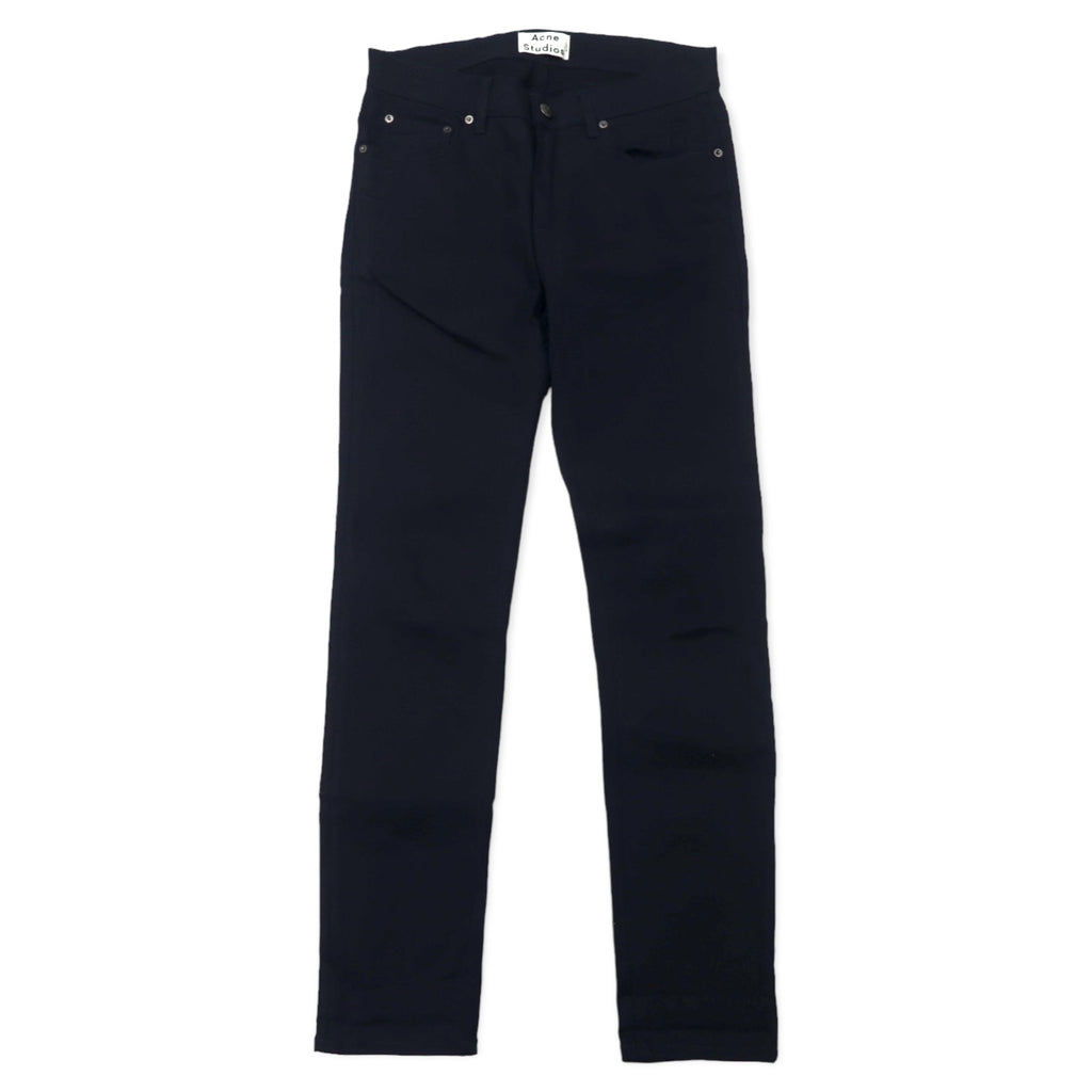 日本然リトテ-古着オンライン-Acne Studios ストレッチ スキニー デニムパンツ 31 ネイビー コットン ACE NAVY CASH-ACNE STUDIOS Stretch Skinny Denim PANTS 31 Navy Cotton Ace Navy Cash