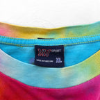 MV SPORT Tie-dye College T-shirt, XL, Multicolor, Cotton, Made in Pakistan