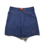 Patagonia Stretch Wavefarer Boardshorts, Navy Nylon, Size L, 86543