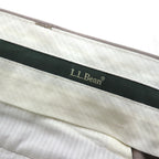 LLBean Cotton Twill Wide Chino Work Pants, XL, Beige, Natural Fit, 262553, Wrinkle Free