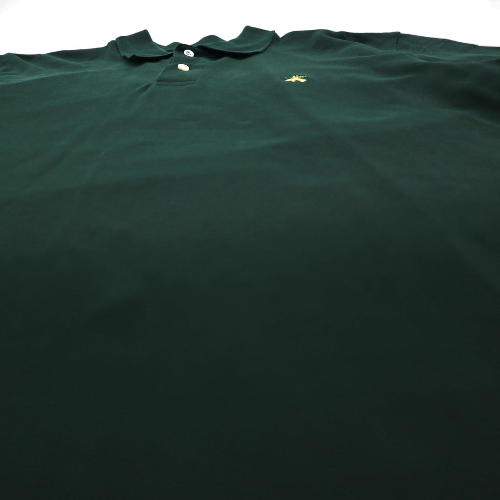 Brooks Brothers Supima Cotton Polo Shirt, Size L, Green, Stretch, with Embroidered Logo