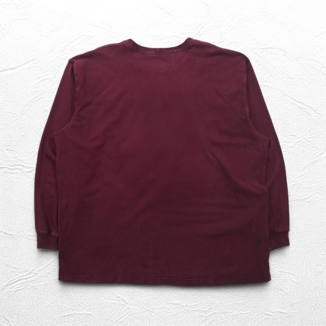 Carhartt Long Sleeve Pocket T-Shirt Long Tee 3XL Bordeaux Big Size Honduras Match