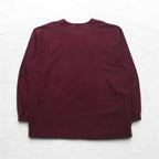 Carhartt Long Sleeve Pocket T-Shirt Long Tee 3XL Bordeaux Big Size Honduras Match