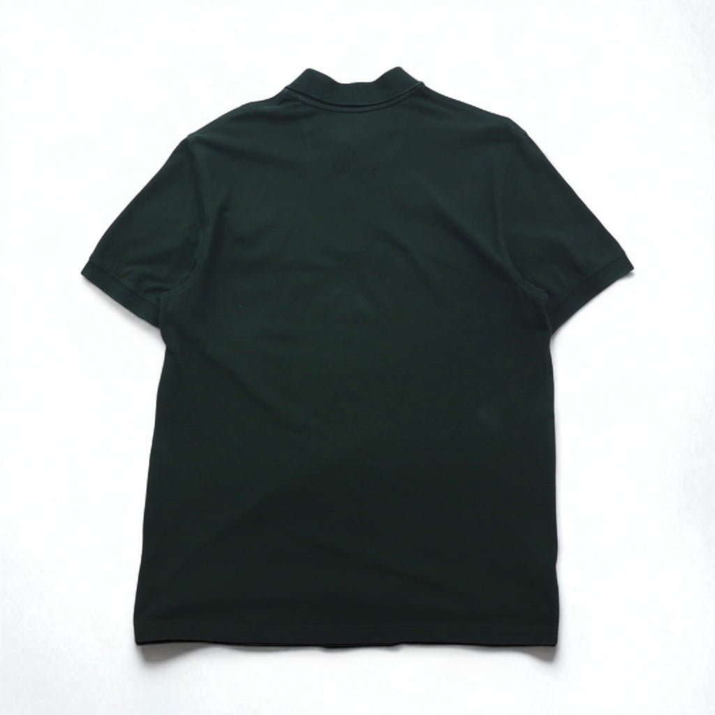 Brooks Brothers Supima Cotton Polo Shirt, Size L, Green, Stretch, with Embroidered Logo