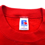 USA製 90年代 RUSSELL ATHLETIC カレッジ プリント スウェット XL レッド 裏起毛 NEBRASKA