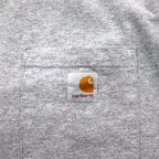Carhartt Loose Fit Pocket T-Shirt, Size 2XL, Gray Cotton