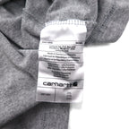 Carhartt Loose Fit Pocket T-Shirt, Size 2XL, Gray Cotton