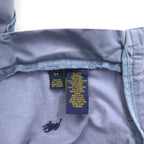 POLO RALPH LAUREN All-Over Pony Embroidered Shorts, Size L, Navy, Cotton