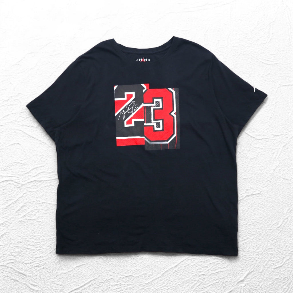 JORDAN BRAND (NIKE) Slash 23 Print T-Shirt 3XL Black Jumpman Numbering AQ4108-010