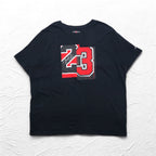 JORDAN BRAND (NIKE) Slash 23 Print T-Shirt 3XL Black Jumpman Numbering AQ4108-010