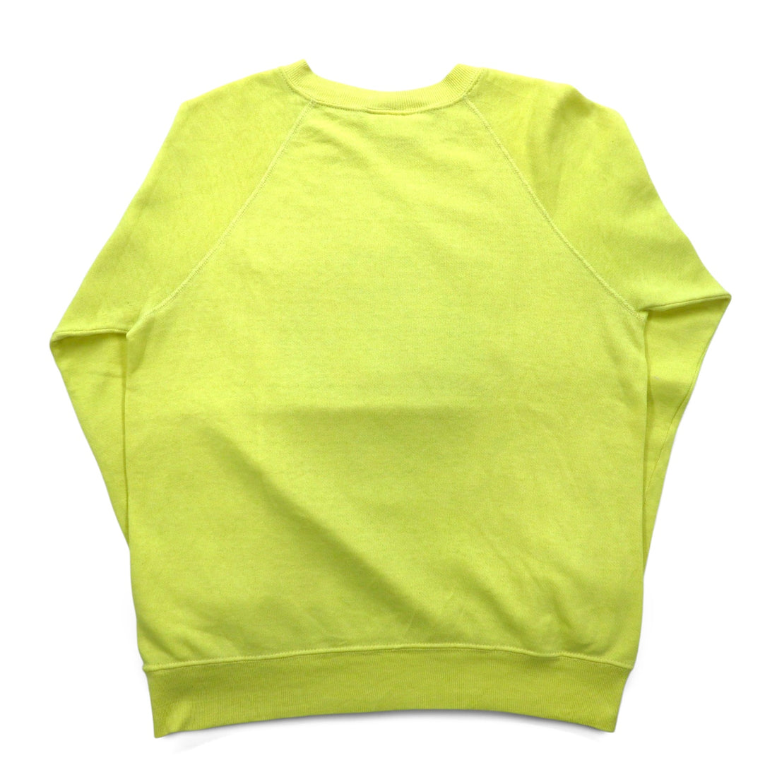 Made in USA 80's BASSETT-WALKER MLB Sweatshirt L Yellow Cotton MINNESOTA TWINS