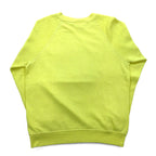 Made in USA 80's BASSETT-WALKER MLB Sweatshirt L Yellow Cotton MINNESOTA TWINS