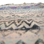 '90s USA-made Yaga Rugz' single-stitch vintage T-shirt, size 2XL, pink, all-over Native American print