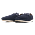 UGG coin loafer slip-on sneaker ENERG 27cm navy suede wingtip 1092174