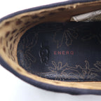 UGG coin loafer slip-on sneaker ENERG 27cm navy suede wingtip 1092174