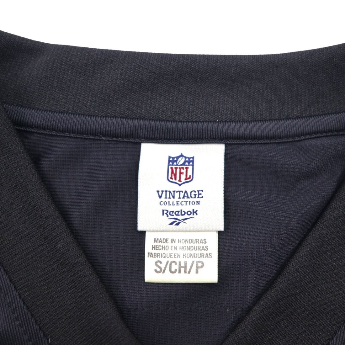 Reebok Vintage Collection Game Shirt, Size L, Black, Nylon and Polyester, NFL Numbering