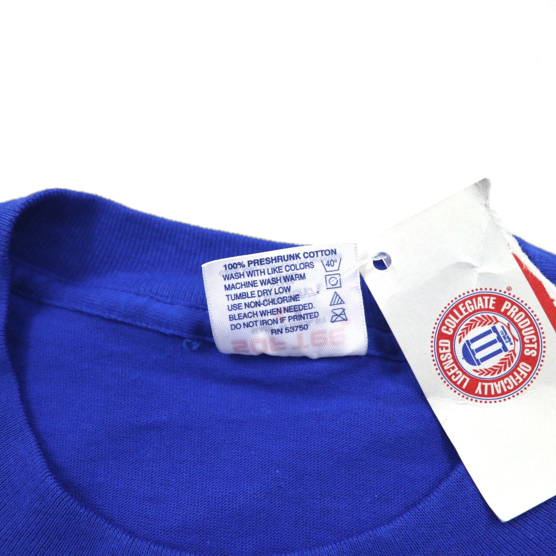 90s Vintage SOF Tee, Single Stitch, Made in USA, Size 2XL, Blue Cotton, Mississippi Arch Logo, Jays Tee