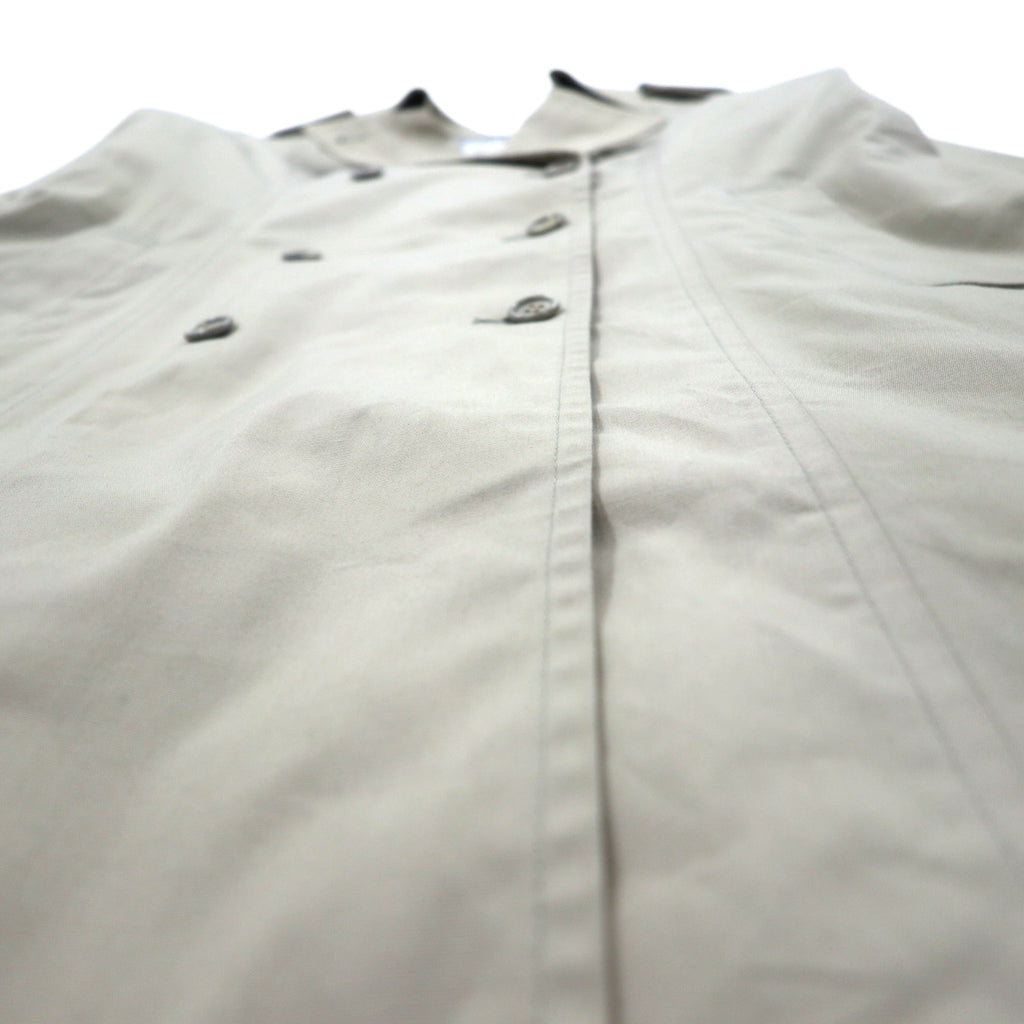 LONDON FOG 90s MAINCOATS double-breasted trench coat, L, beige, detachable fleece liner, belt included