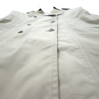 LONDON FOG 90s MAINCOATS double-breasted trench coat, L, beige, detachable fleece liner, belt included
