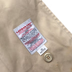 LONDON FOG 90s MAINCOATS double-breasted trench coat, L, beige, detachable fleece liner, belt included