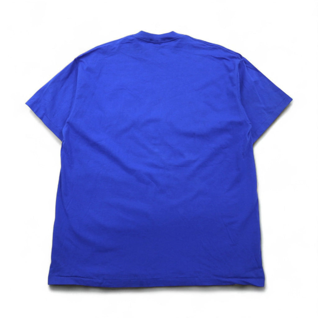 90s Vintage SOF Tee, Single Stitch, Made in USA, Size 2XL, Blue Cotton, Mississippi Arch Logo, Jays Tee