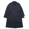 US NAVY 1980s All Weather Coat Balmac Coat L Black Waterproof Removable Liner Military 8405-01-220-2547 CENTRE MFG.