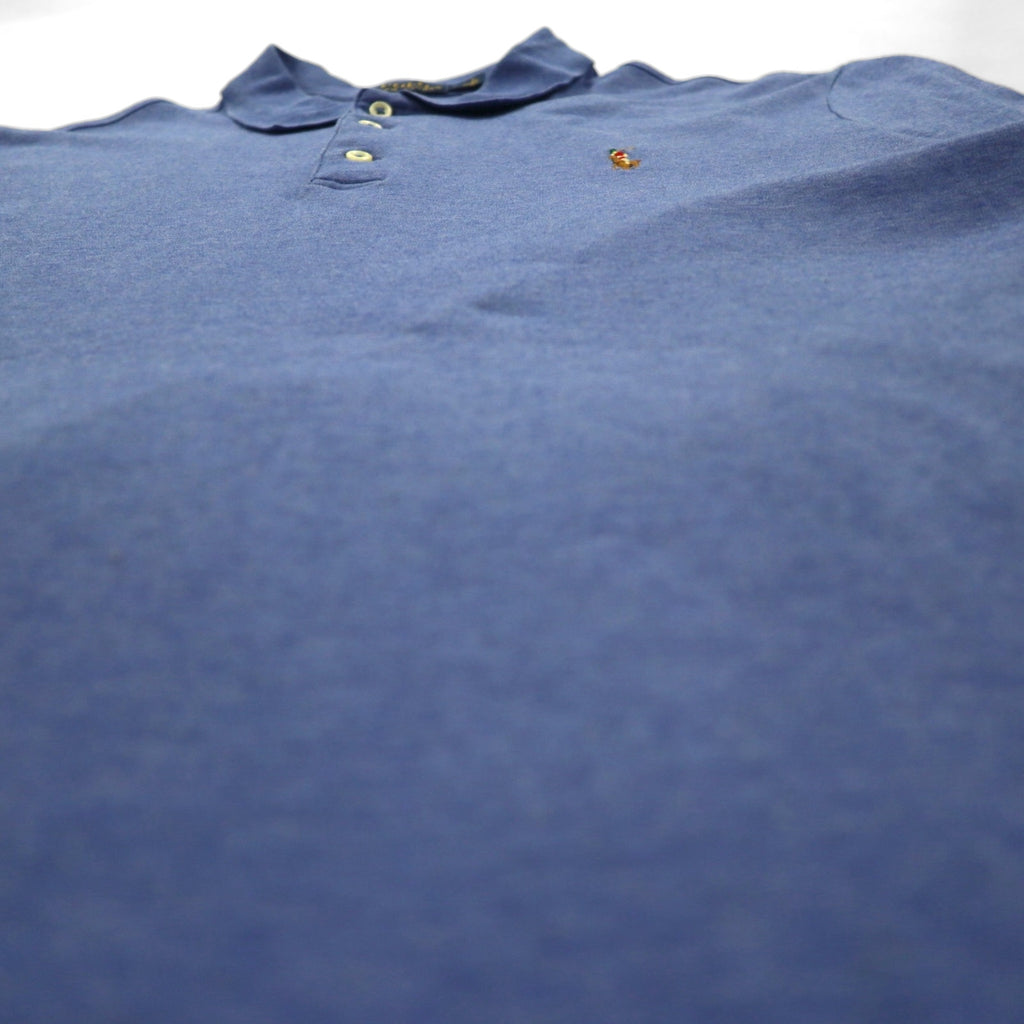 POLO RALPH LAUREN Classic Fit Polo Shirt, Size L, Blue, Small Pony Embroidery