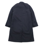 US NAVY 1980s All Weather Coat Balmac Coat L Black Waterproof Removable Liner Military 8405-01-220-2547 CENTRE MFG.
