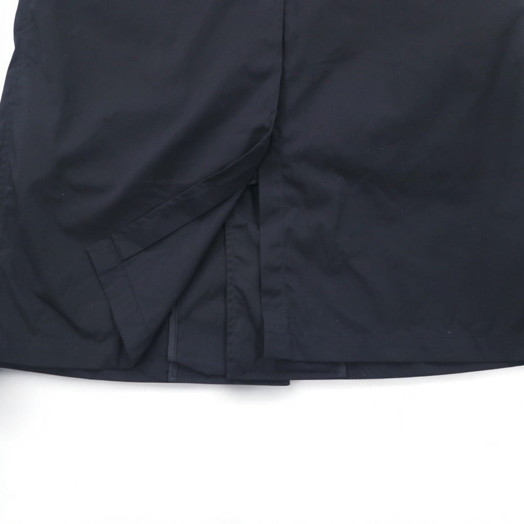 US NAVY 1980s All Weather Coat Balmac Coat L Black Waterproof Removable Liner Military 8405-01-220-2547 CENTRE MFG.