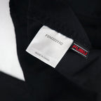 FUBU 00年代 リップストップ フィールドシャツ M ブラック ダブルポケット ユーティリティシャツ