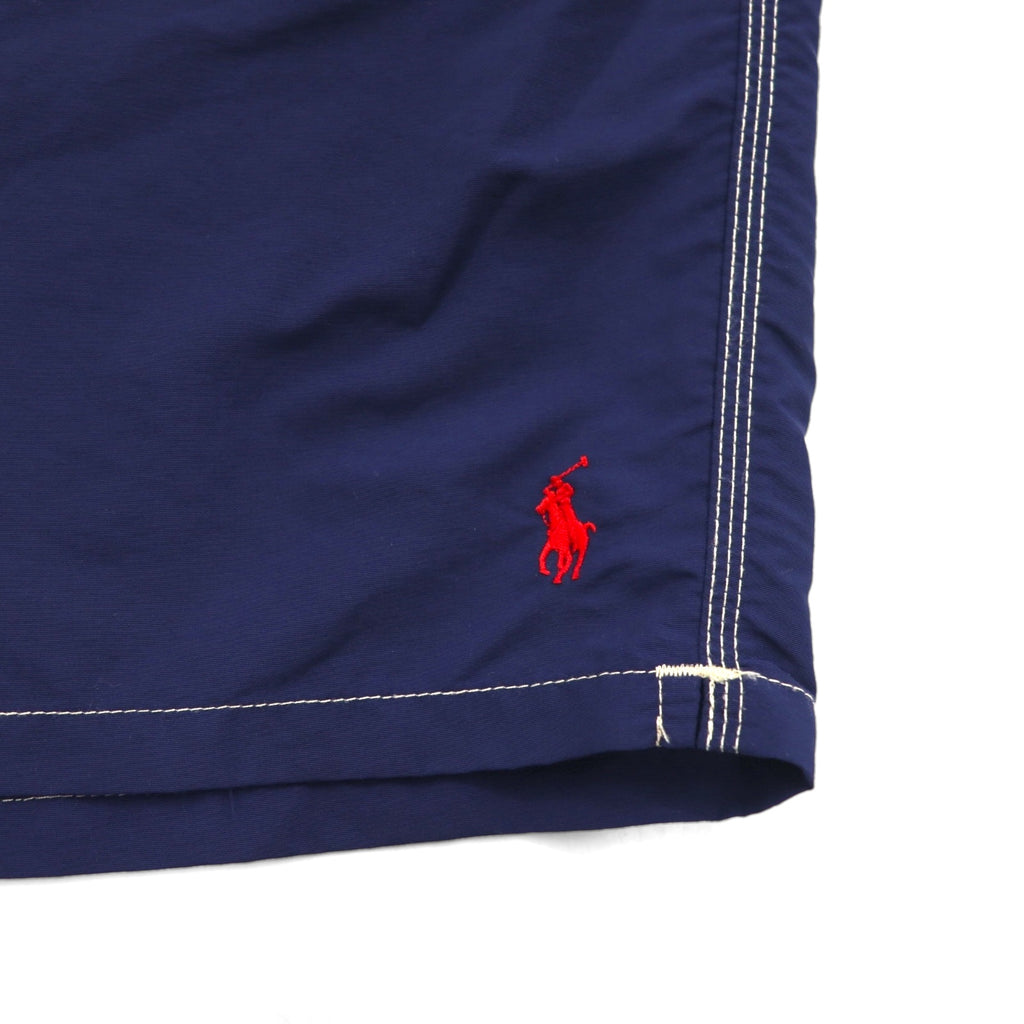 POLO RALPH LAUREN スイムショーツ イージー ナイロン ショートパンツ XL ネイビー スモールポニー刺繍